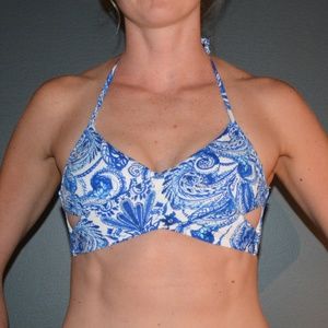 H&M Paisley Swim Top